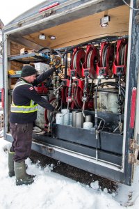 Lube trailer photo